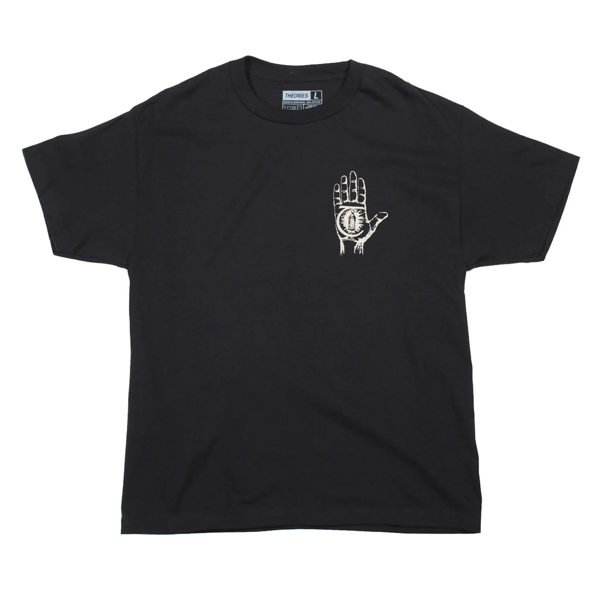 Theories Rasputin Washed Black T-Shirt
