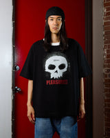 Pleasures X Zero Single Skull Heavyweight Black S/s Shirt
