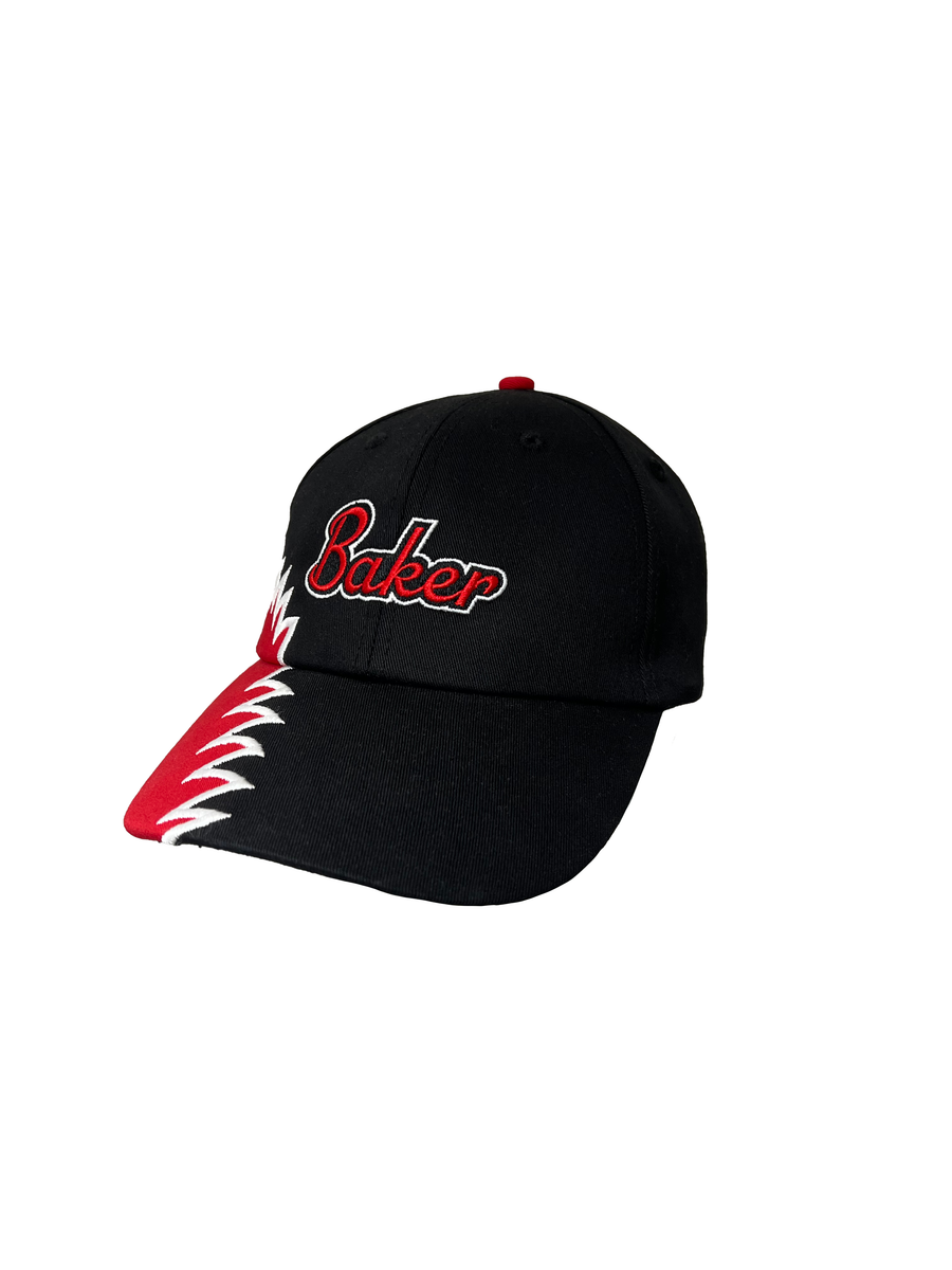 Baker Snap On Black/Red Snapback Hat
