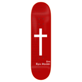 Zero Sheckler Cross (Red) Skateboard Deck