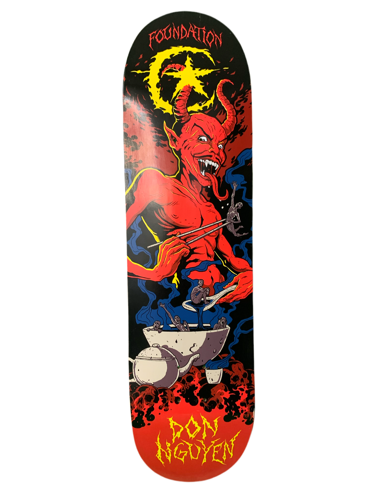 Foundation Don Nguyen Pho Demon 8.25" Classic Skateboard Deck