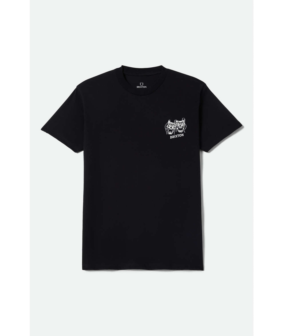 Brixton Smile Always Black Worn Wash Standard S/s Shirt