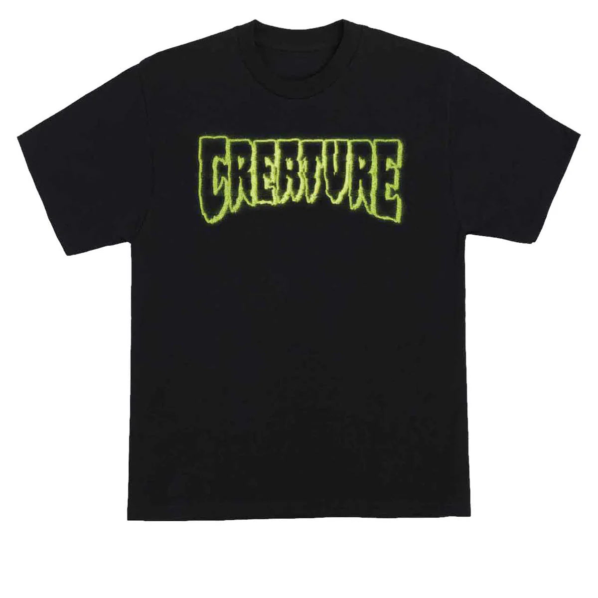 Creature Bonehead Glitch Black Heavyweight S/s Shirt