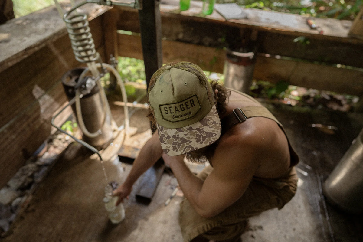 Seager Wilson Duck Camo Mesh Snapback Hat