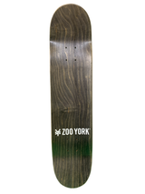 Zoo York Brandon Westgate Olde English Silver/Maroon 7.6" Classic Skateboard Deck