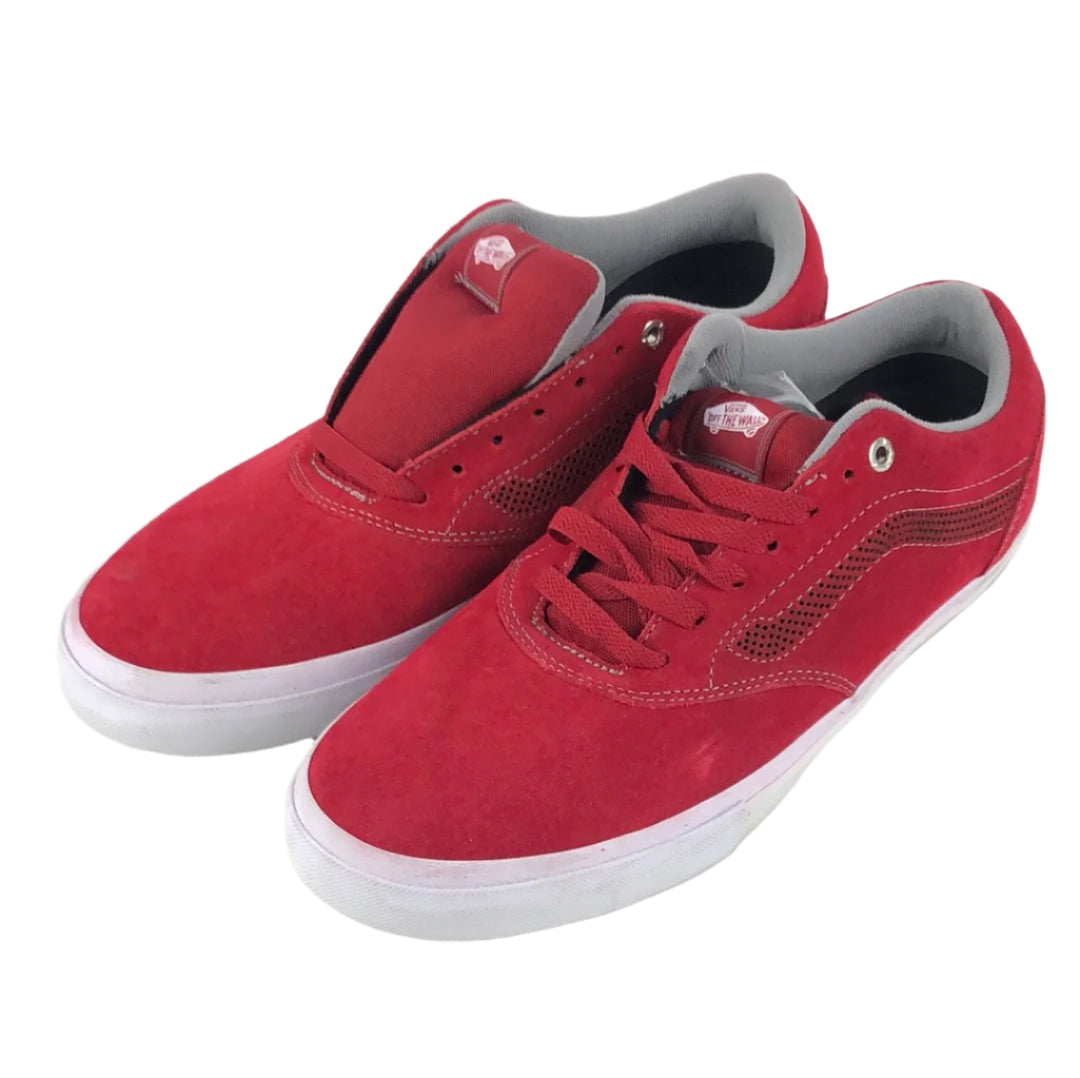 Vans Authentic Pro Red Red White U.S. Mens Size 10.5 Shoes
