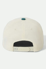 Brixton Pierson MP Corduroy Night Sage Off White Snapback Hat