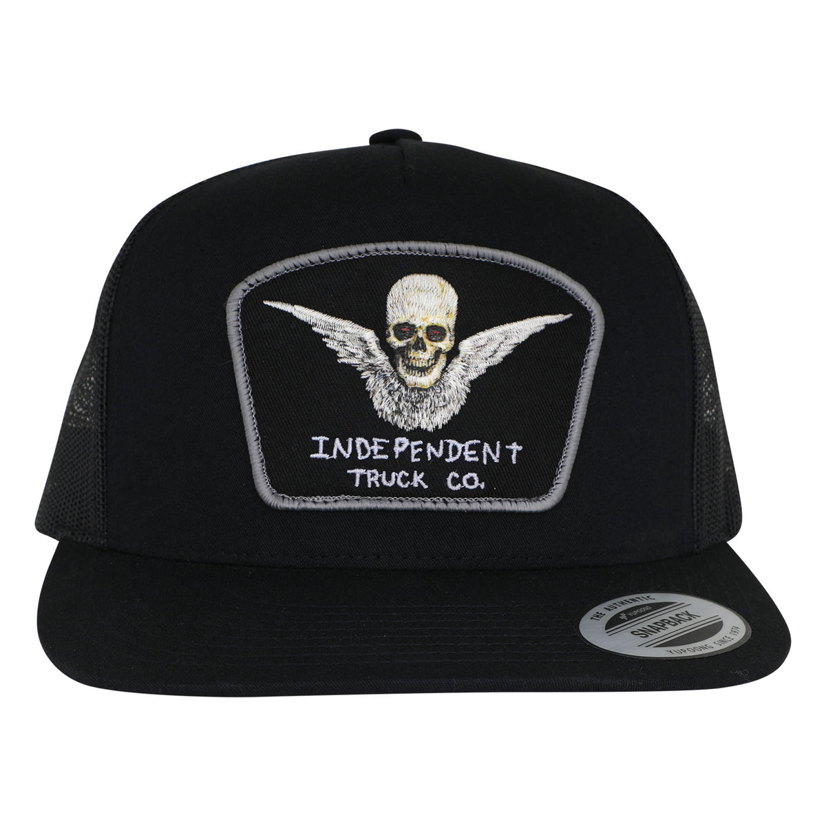 Independent Afterlight Black Mesh Trucker Structured Hat