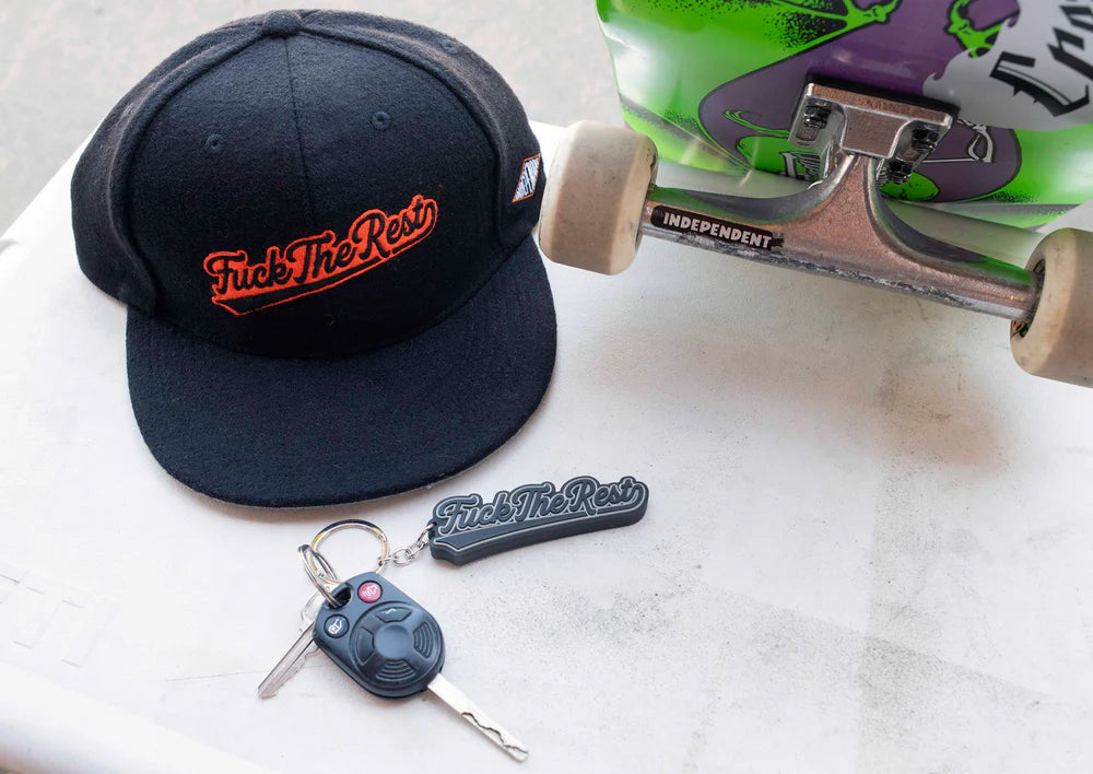 Independent FTR Team Black Keychain