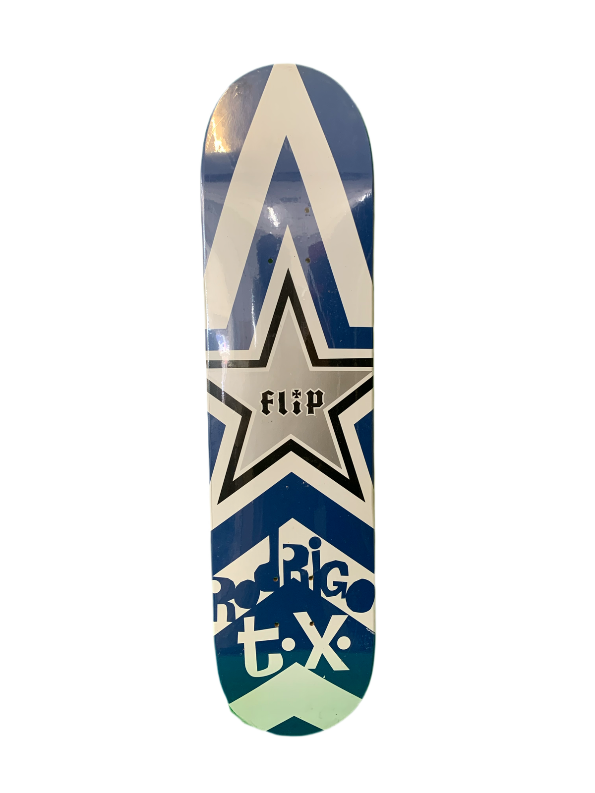 Flip Rodrigo TX Star Blue/Silver 7.5" Classic Skateboard Deck
