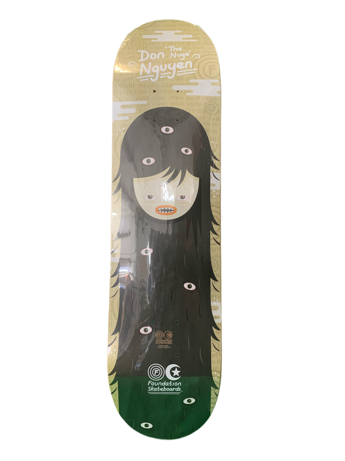 Foundation Don Nuge Nguyen Secret Beast 7.8" Classic Skateboard Deck