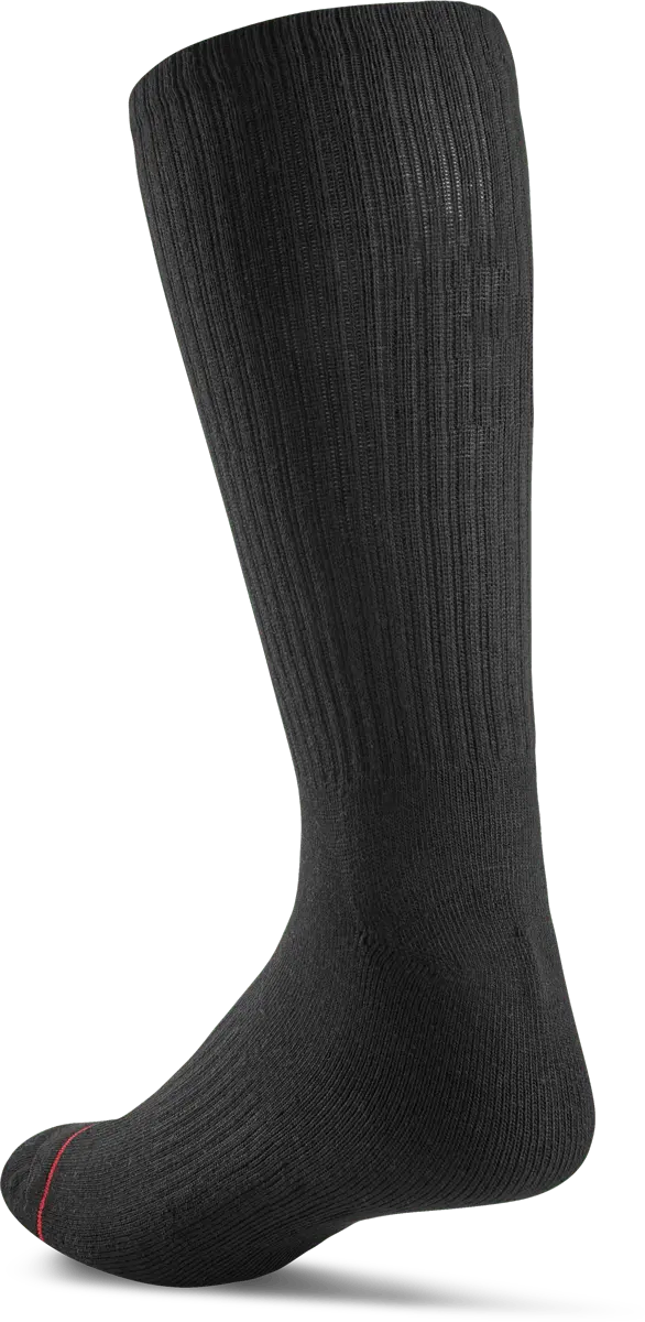 eS Script Crew Black Socks