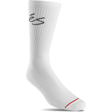 eS Script Crew White Socks