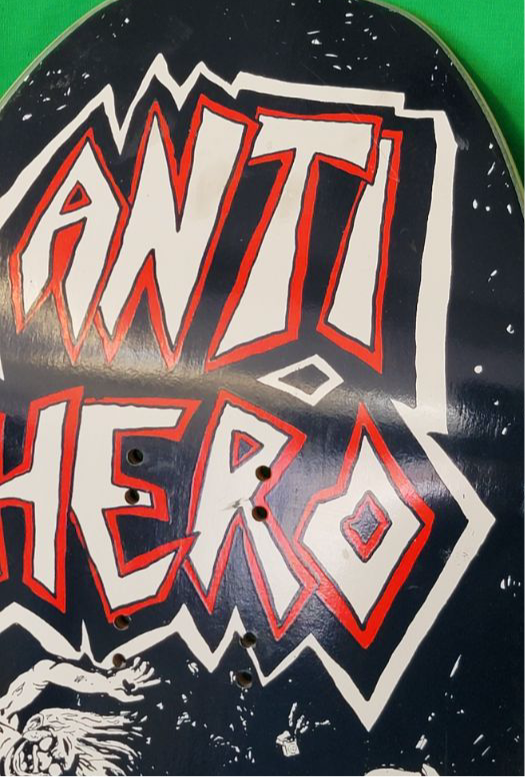 Anti-Hero Curb Pit 10" Shaped Classic Skateboard Deck