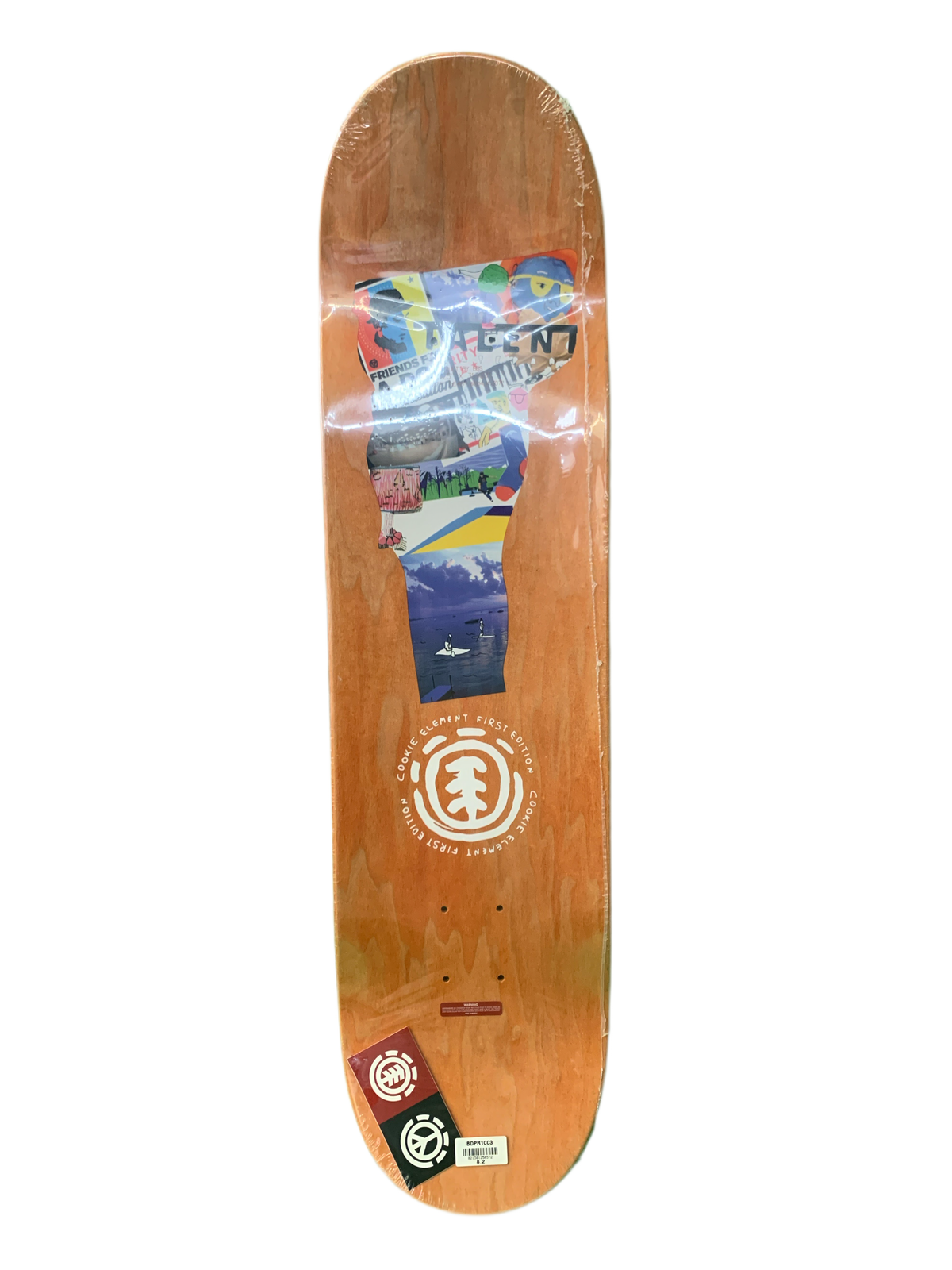 Element Chris Cookie Colburn Asar 8.2" Classic Skateboard Deck