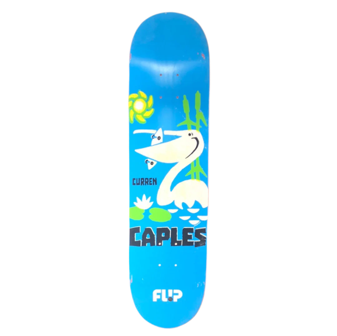 Flip Curren Caples Pelican Blue Green 8" Vintage NOS Deck