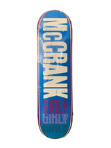 Girl Rick McCrank Blue/Purple 8.38" Classic Skateboard Deck