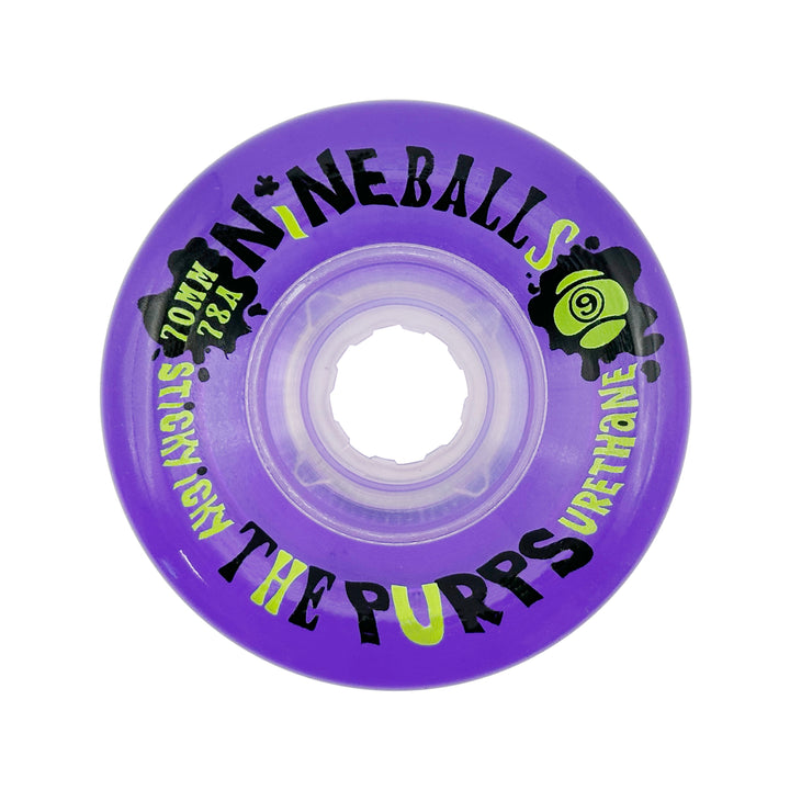 Sector Nine Nineballs Purple 70mm 78a Cruiser Skateboard Wheels