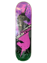 Mystery Carlin Unicorn Mirror 8.25" Classic Skateboard Deck