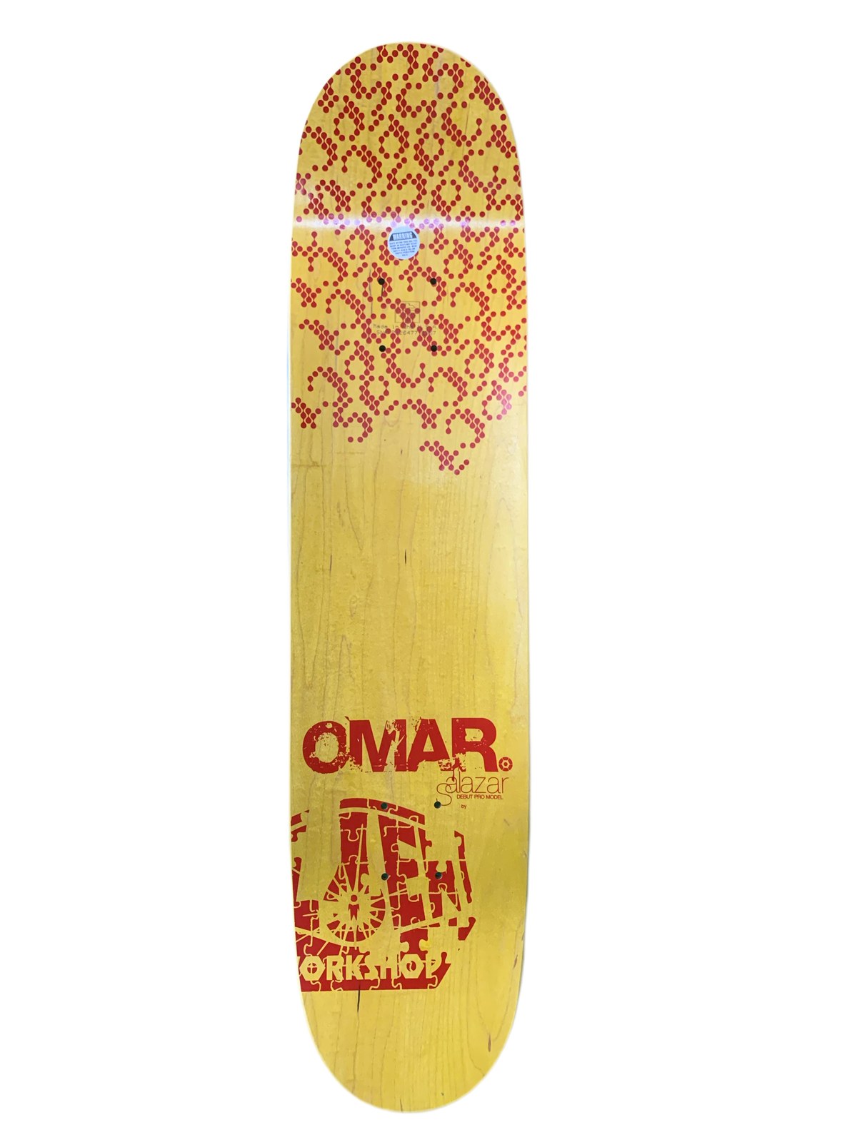 Alien Workshop Omar Salazar Debut Pro Model 7.6" Classic Skateboard Deck