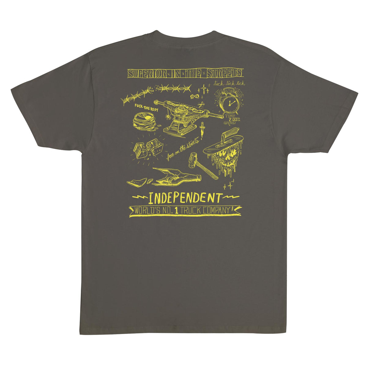 Independent Bratrud Notebook Olive S/s Shirt