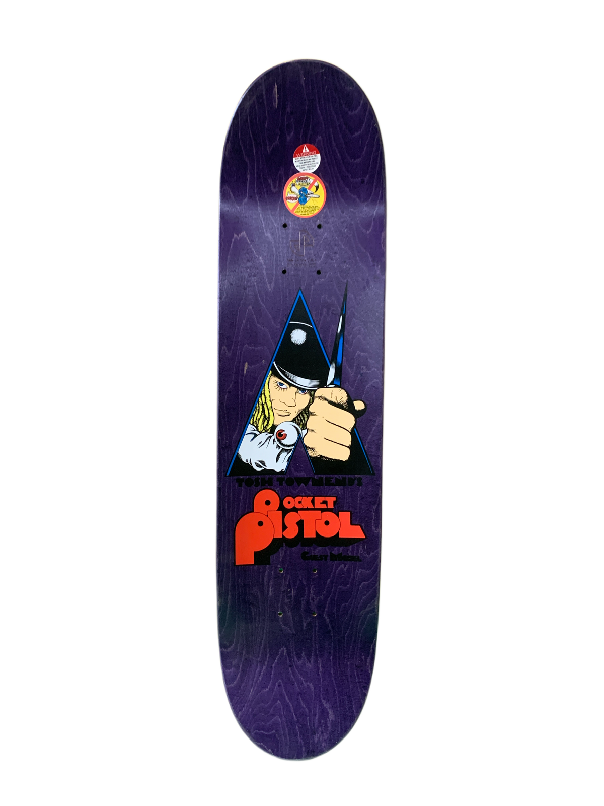 Pocket Pistols Tosh Townsend Guest Model 8.1" Classic Skateboard Deck
