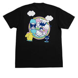 Girl x Hello Kitty Rainbow Circle Black S/s Shirt