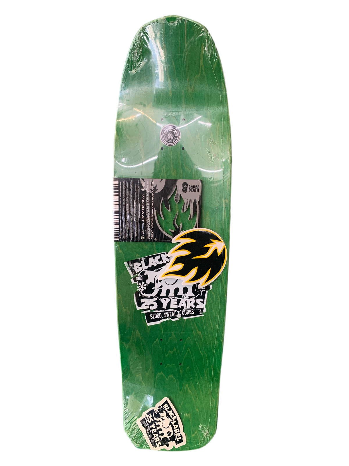Black Label John Lucero Never Mind The Graphic 9.25" Classic Skateboard Deck