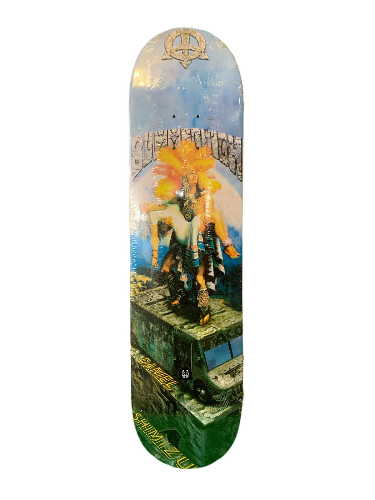 Bummer High Daniel Shimizu Aztec Taco Truck 8" Classic Skateboard Deck