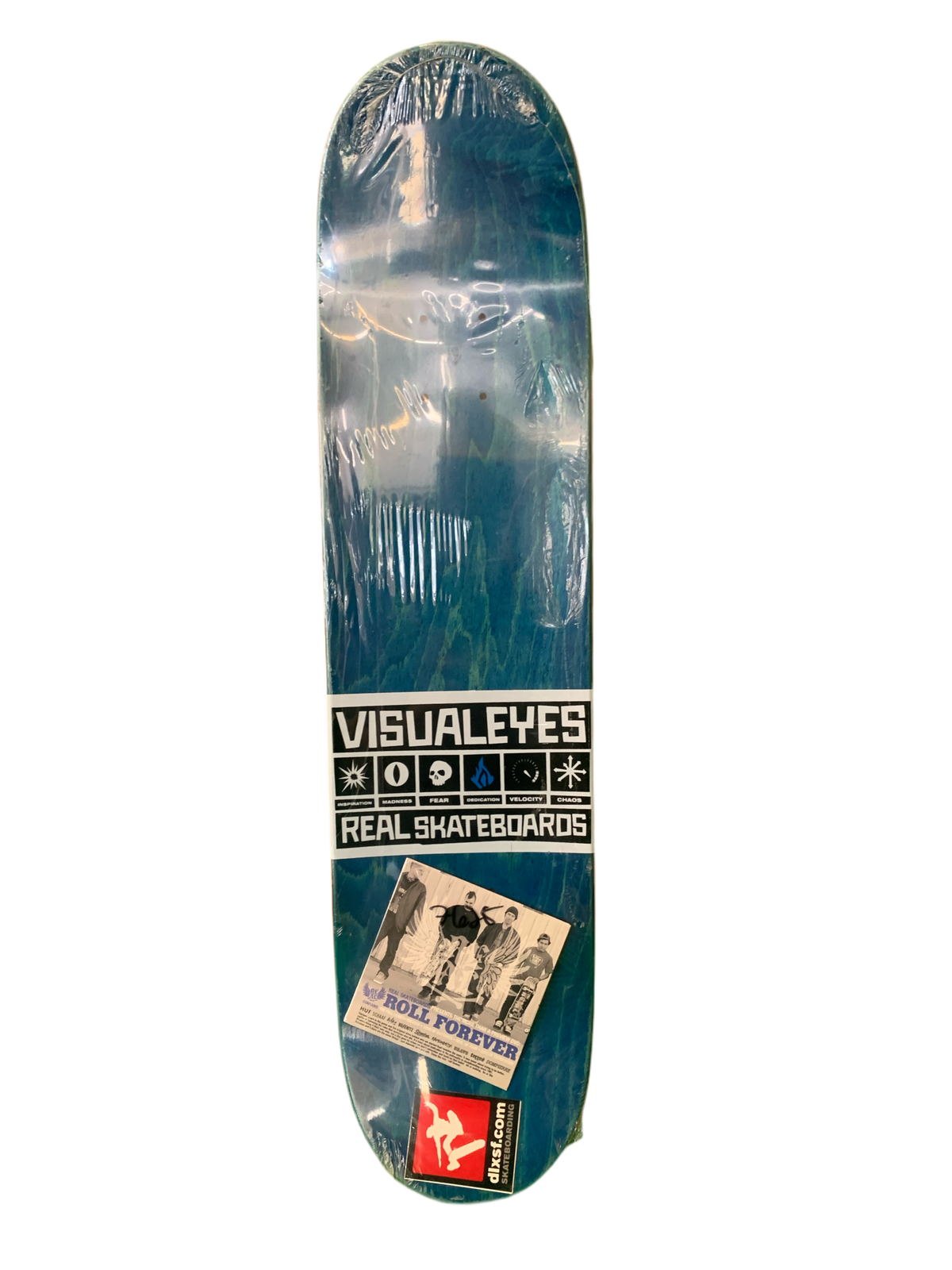 Real Keith "HUF" Hufnagel Burning Eye 7.6" Classic Skateboard Deck
