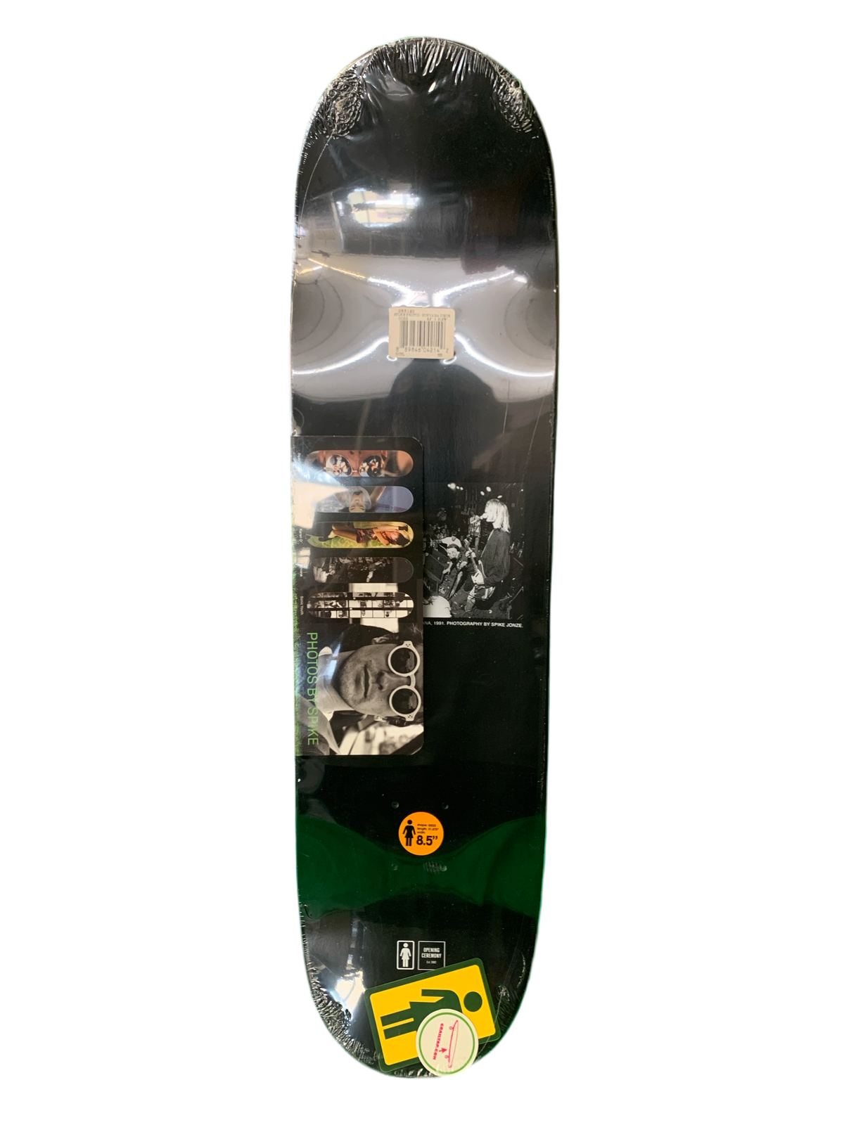 Girl Nirvana by Spike Jonze 8.5" Classic Skateboard Deck