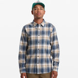 Volcom Caden Plaid Dirty White L/s Button Up Shirt