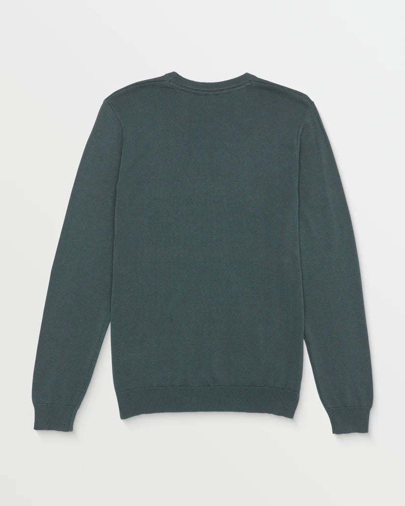 Volcom Uperstand Dark Slate Crewneck Sweater