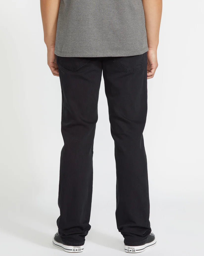 Volcom Solver Modern Fit Black Out Jeans