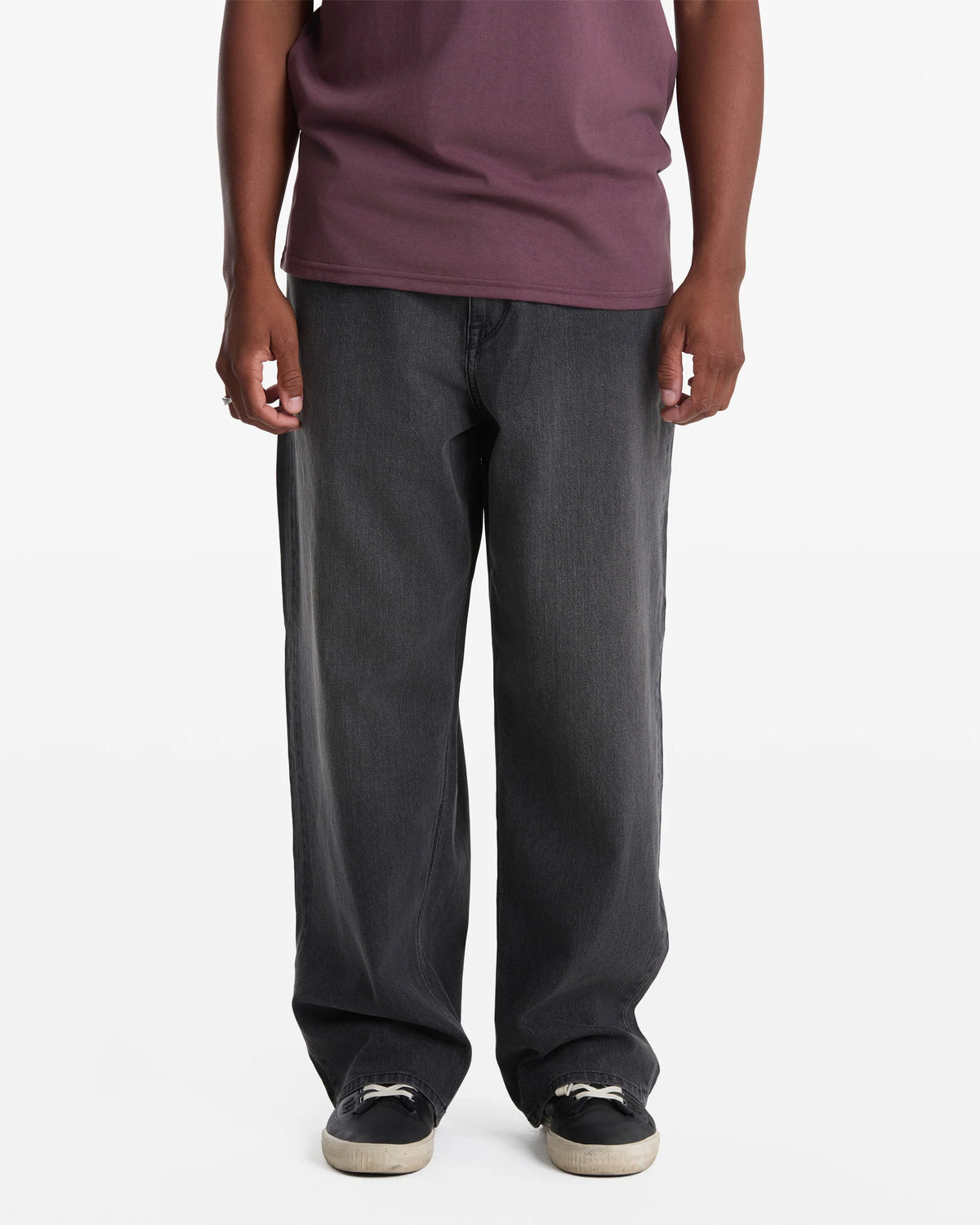 Volcom Chillow Black Grey Pants