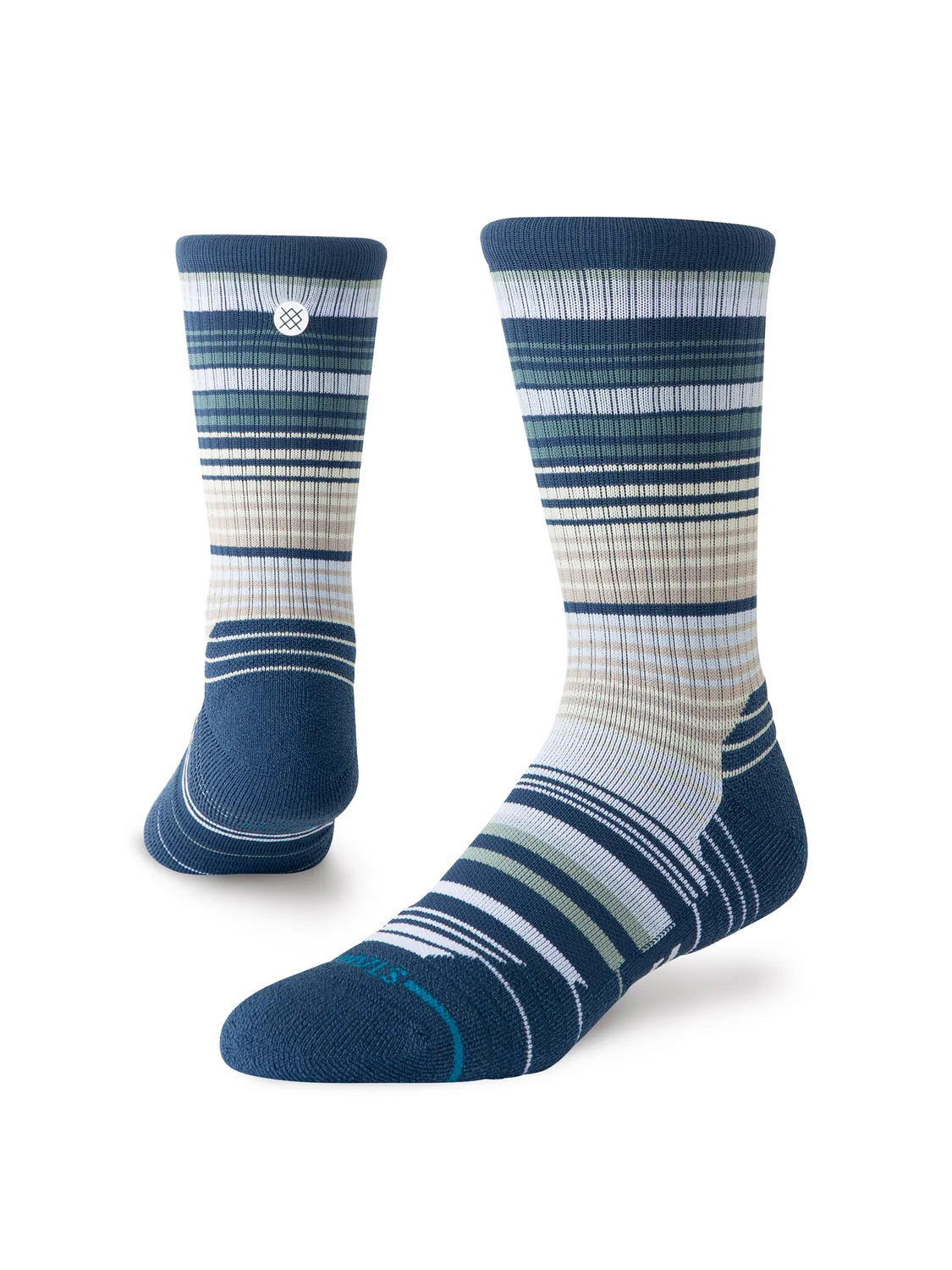 Stance Jorongo Mid Ribbed Crew Navy Socks