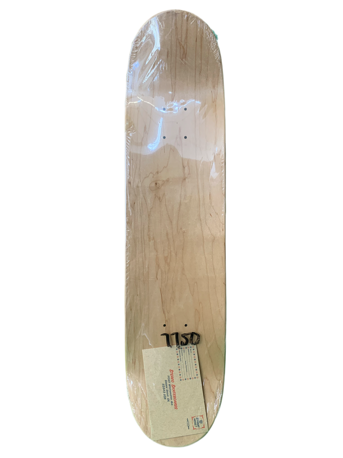Stereo Block Logo Multi 7.75" Classic Skateboard Deck