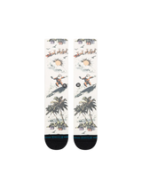 Stance San O Claus Cream Socks