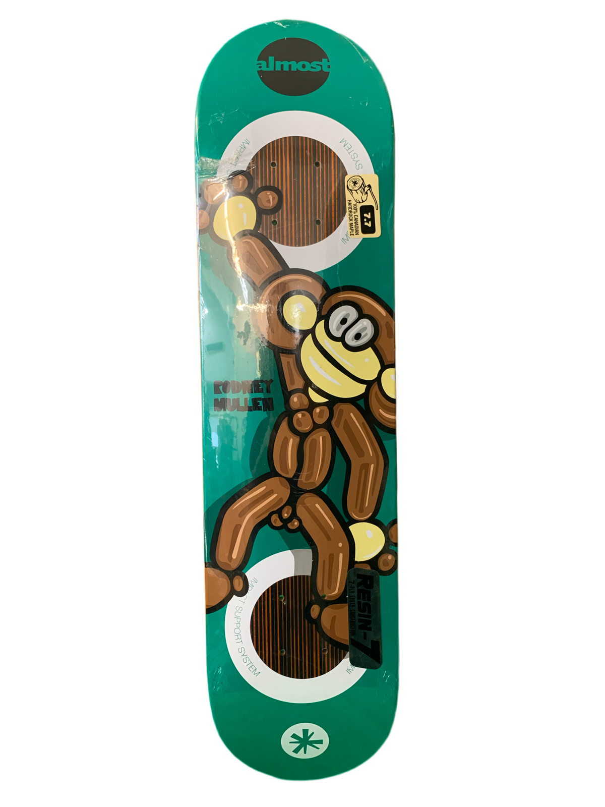 Almost 2009 Rodney Mullen Balloon Impact 7.7" Classic Skateboard Deck