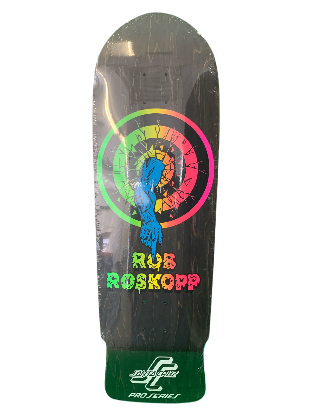 Santa Cruz Rob Roskopp Target 1 Reissue 10" Classic Skateboard Deck