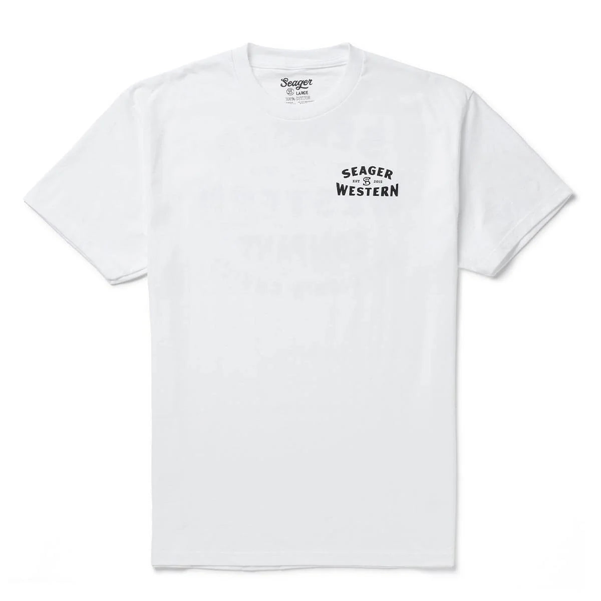 Seager Americas Choice White S/s Shirt