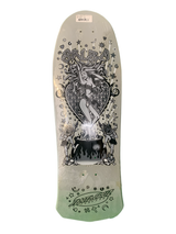 Santa Cruz Salba Witch Doctor Dust to Dust Black/Grey 9.5" 2007 Reissue Classic Skateboard Deck