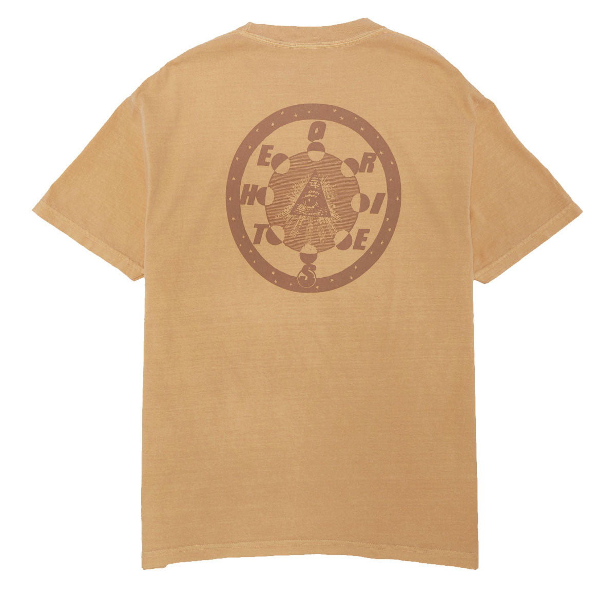 Theories Morning Star Garment Dyed Mustard Tee S/s Shirt