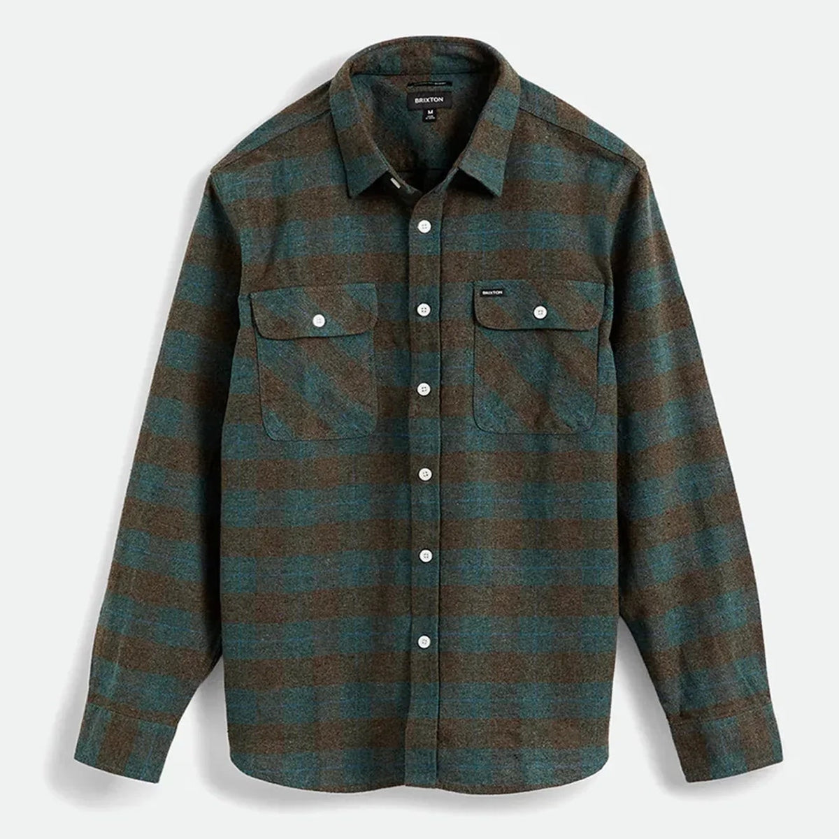 Brixton Bowery Ocean L/s Flannel Shirt