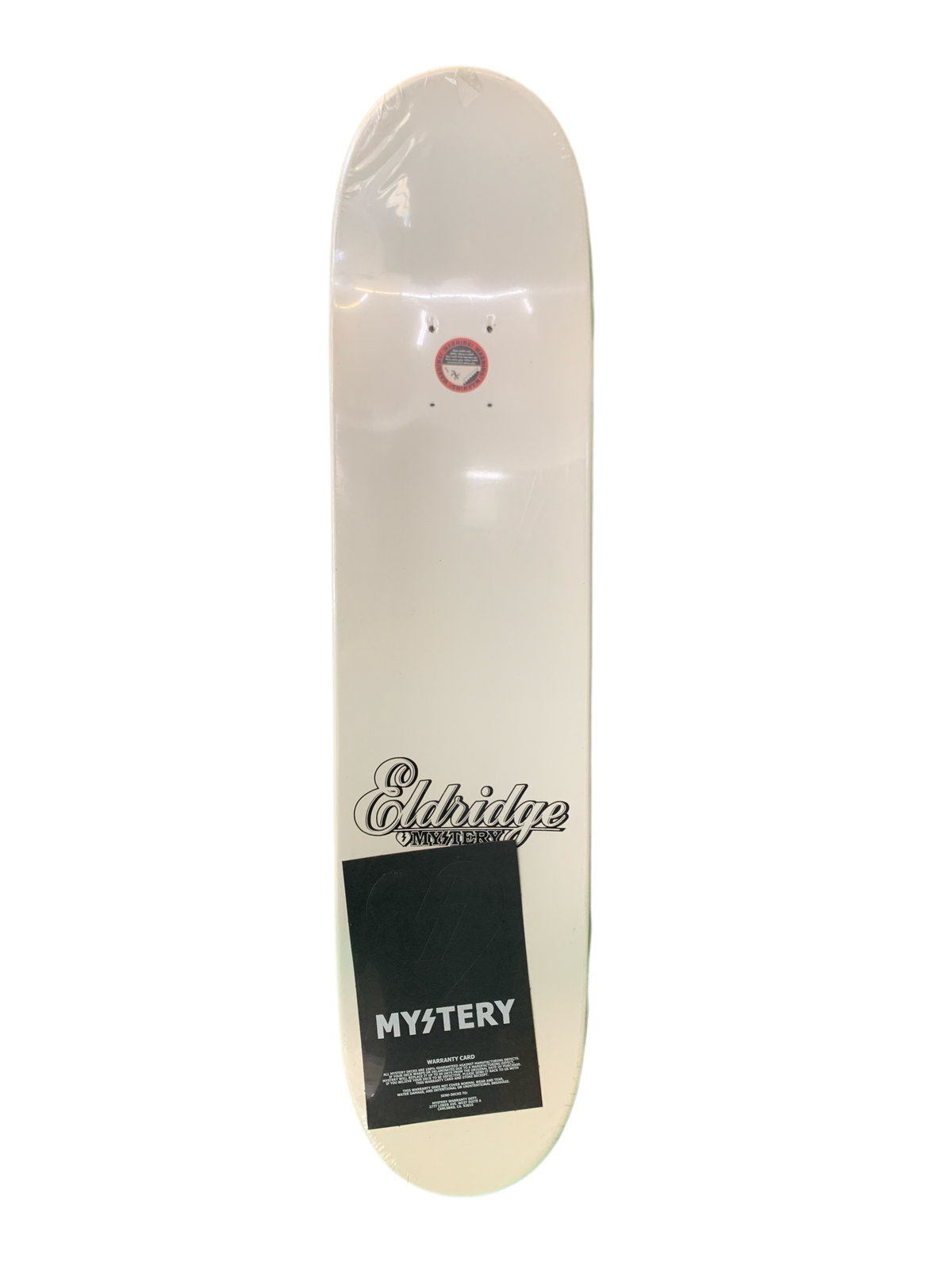 Mystery Pete Eldridge Stripped Wheels 7.5" Classic Skateboard Deck