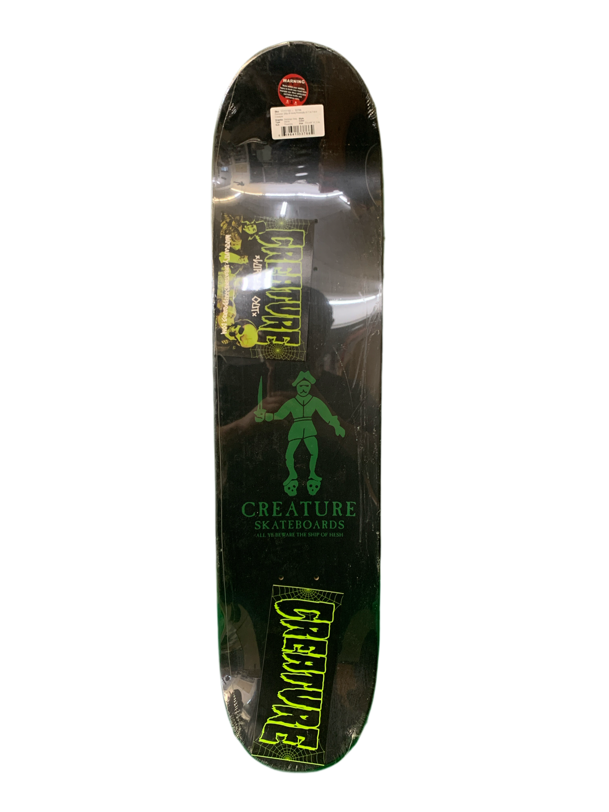 Creature Al Partanen Ship of Hesh 7.8" Classic Skateboard Deck