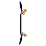 Meow Big Cat White Skateboard Complete