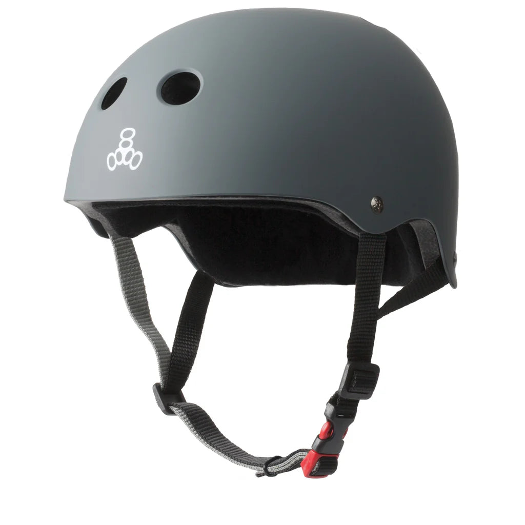 Triple Eight "The Certified Sweatsaver" Carbon Matte Helmet