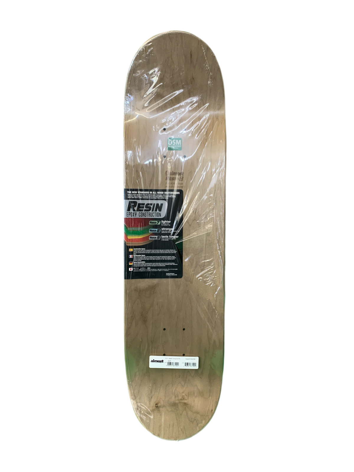 Almost Chris Haslam Hiding R8 8.25" Classic Skateboard Deck