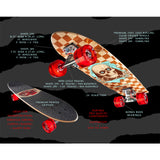 Powell Peralta Cruiser Sidewalk Surfer Quad Stringer 8.37” Skateboard Complete